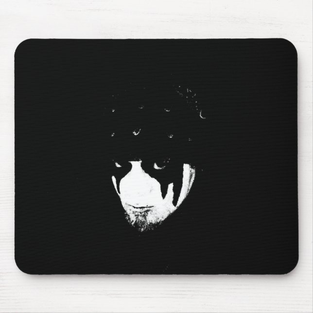 Tapis De Souris Kaos Anubis Mouse Pad B&W (Devant)