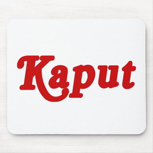TAPIS DE SOURIS KAPUT ♦ NE FONCTIONNE PAS ♦ (Devant)