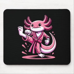 Tapis De Souris Karate Axolotl Martial Arts Taekwondo Kickboxe F