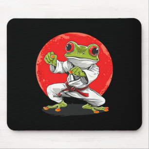 Tapis De Souris Karate Grenouille Arts Martiaux Judo Crapaud Kung 