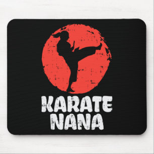 Tapis De Souris Karate Nana Ponytail Kick Arts Martials Japonais G