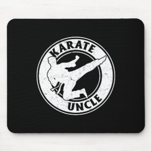 Tapis De Souris Karate Uncle Karate Combattez Uncle Karate
