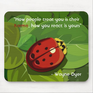 Tapis De Souris Karma de coccinelle