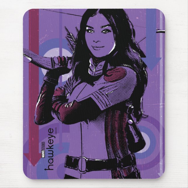 Tapis De Souris Kate Bishop Graphic (Devant)
