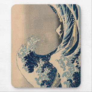 Tapis De Souris Katsushika Hokusai. The Great Wave off Kanagawa 