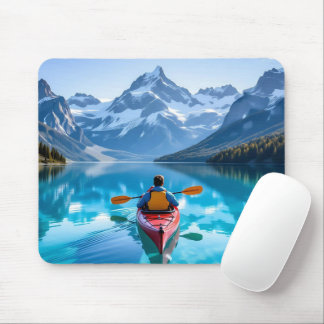 Tapis De Souris  Kayaking in Mountains  