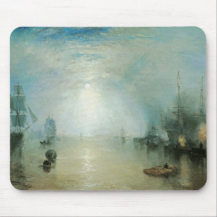 Tapis De Souris Keelmen Height Coals, Lune par Joseph Turner