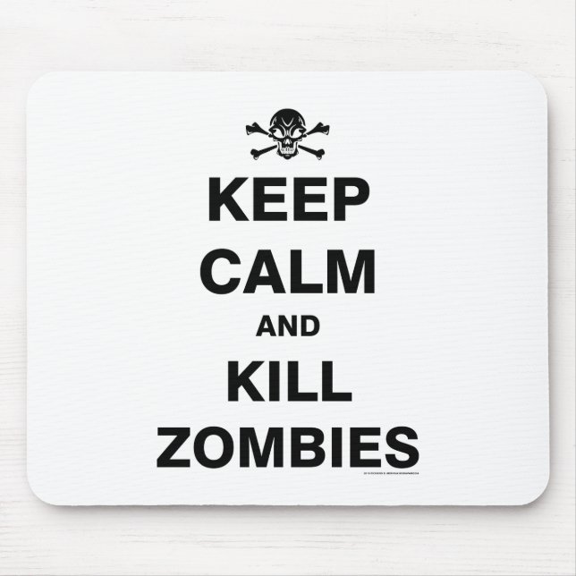 Tapis De Souris Keep calm (Devant)