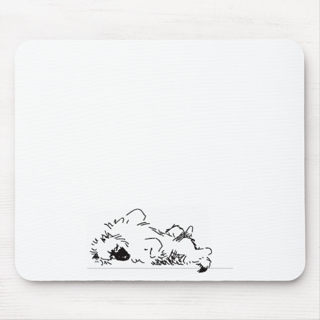 Tapis De Souris keeshond de sommeil (Devant)