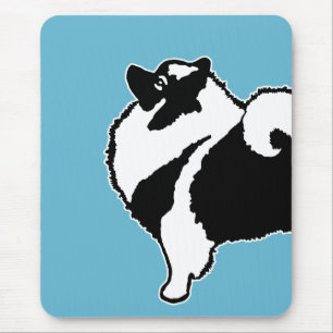 Tapis De Souris Keeshond Graphics - Cute Original Chig Art