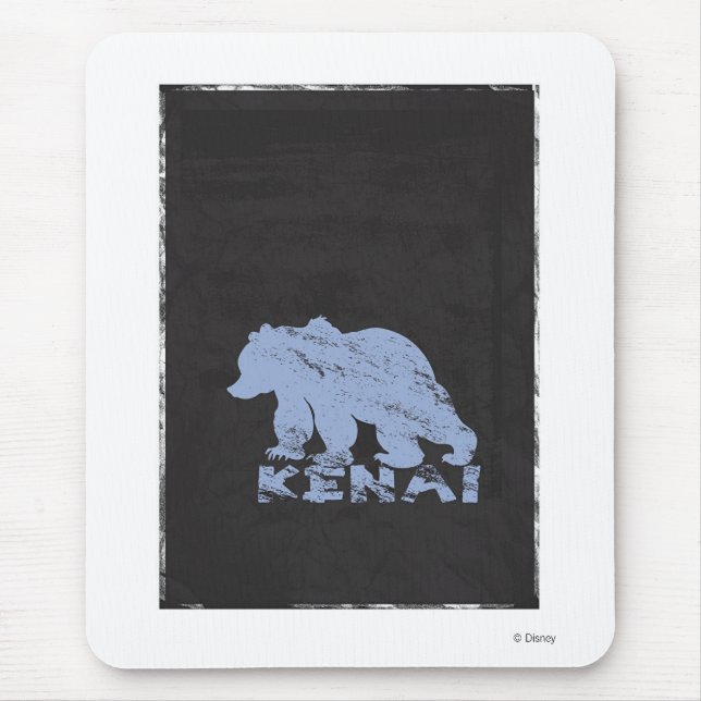Tapis De Souris Kenai Silhouette Disney de Brother Bear (Devant)