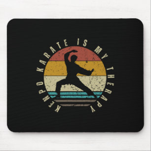 Tapis De Souris Kenpo Karate Est Ma Thérapie Drôle Américain Kenpo