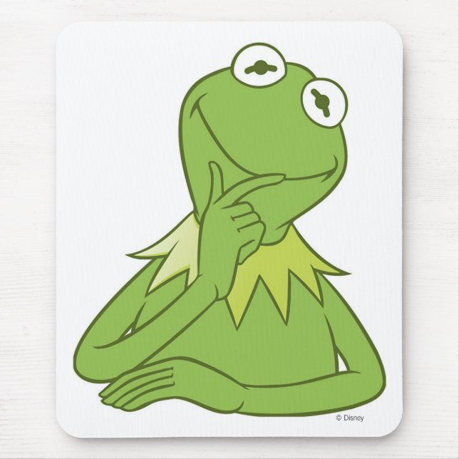 Tapis De Souris Kermit de la marionnette, la grenouille Disney (Devant)