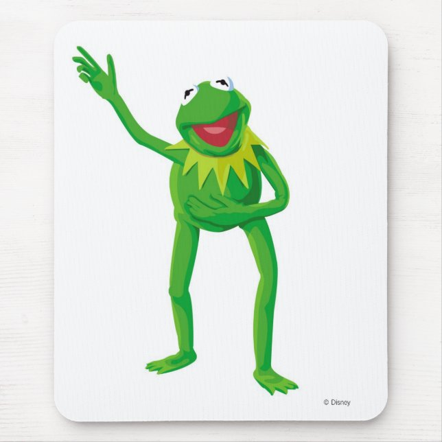 Tapis De Souris Kermit la grenouille agitant sa main Disney (Devant)