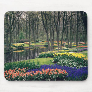 Tapis De Souris Keukenhof, un banquet floral