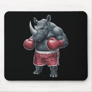 Tapis De Souris Kickboxing Boxer Rhino entraînement Muay Thai Rh