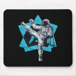 Tapis De Souris Kickboxing Muay Thai Taekwondo Coup de pied haut D