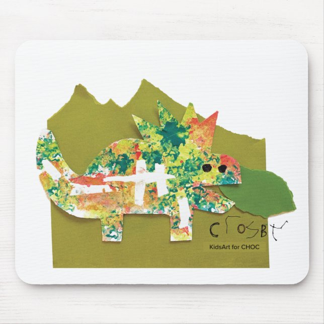 Tapis De Souris KidsArt for CHOC - Dino roar (Devant)