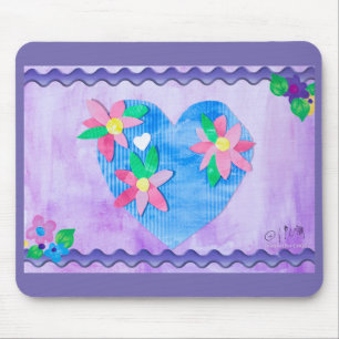 Tapis De Souris Kidsart pour CHOC - Spring Time Heart