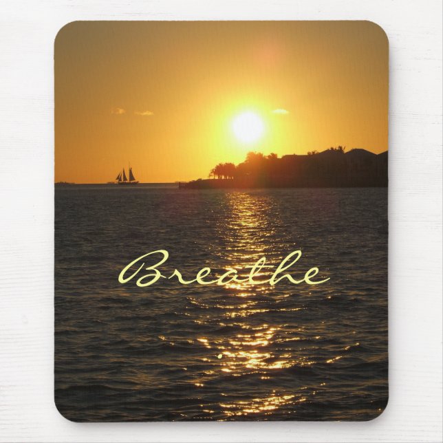 Tapis De Souris Kilowatt de mousepad de coucher du soleil (Devant)