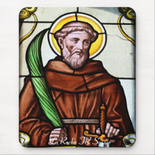 Tapis De Souris Kirchenfenster La Roche FR Suisse Mousepad