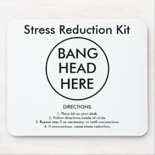 Tapis De Souris Kit de réduction du stress