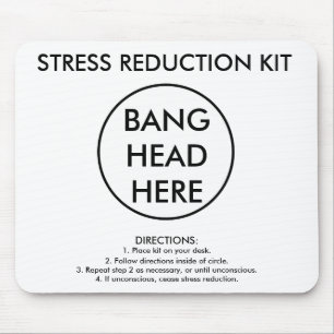 Tapis De Souris Kit de réduction du stress