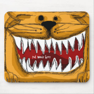 Tapis de souris Kitty Orange