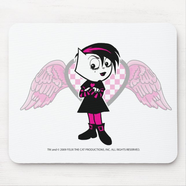 Tapis De Souris Kitty punk Mousepad (Devant)