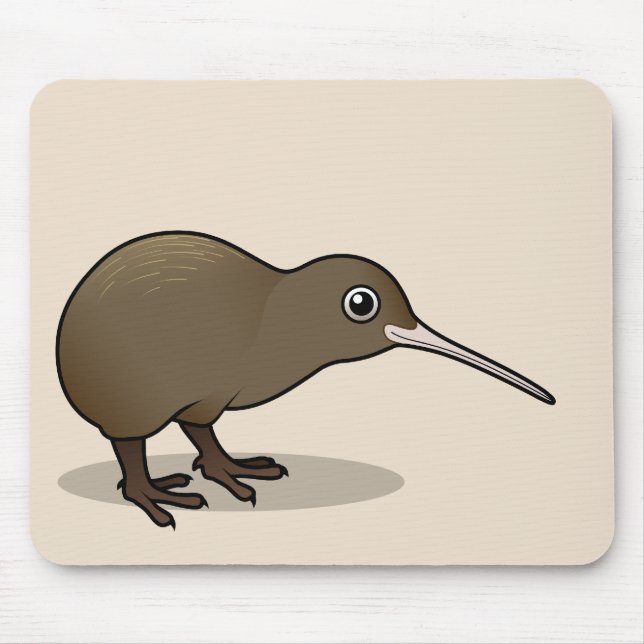 Tapis De Souris Kiwi Brown mignon de Nouvelle Zélande (Devant)