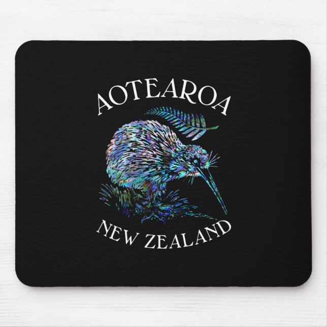 TAPIS DE SOURIS KIWI NOUVELLE ZÉLANDE PAUA LAPTOP SLEEVE (Devant)