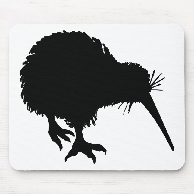 Tapis De Souris Kiwi Silhouette (Devant)