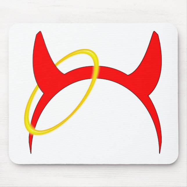 Tapis De Souris Klaxons et halo Mousepad (Devant)