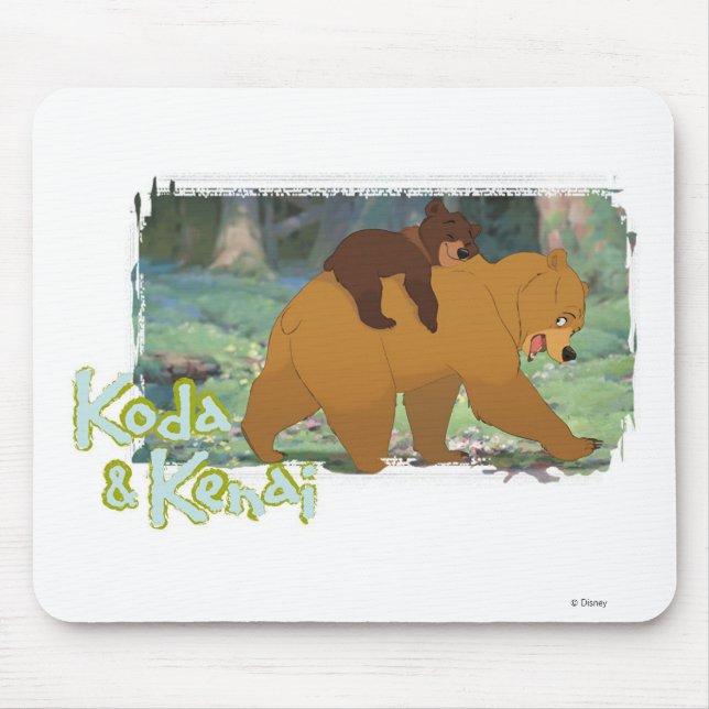 Tapis De Souris Koda et Kendi Disney de Brother Bear (Devant)