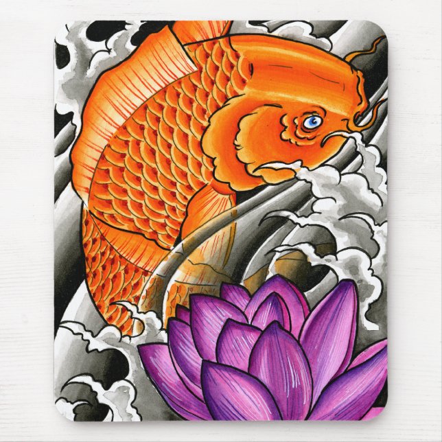 Tapis De Souris Koi 2 (Devant)