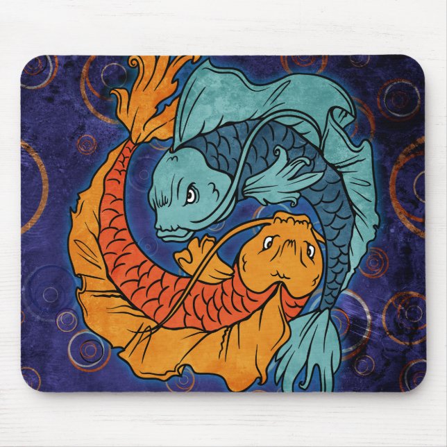 Tapis De Souris Koi Fish (Devant)