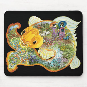Tapis De Souris Koi Mousepad