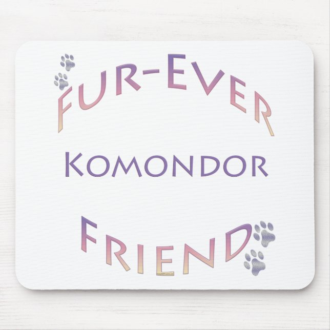 Tapis De Souris Komondor Furever (Devant)
