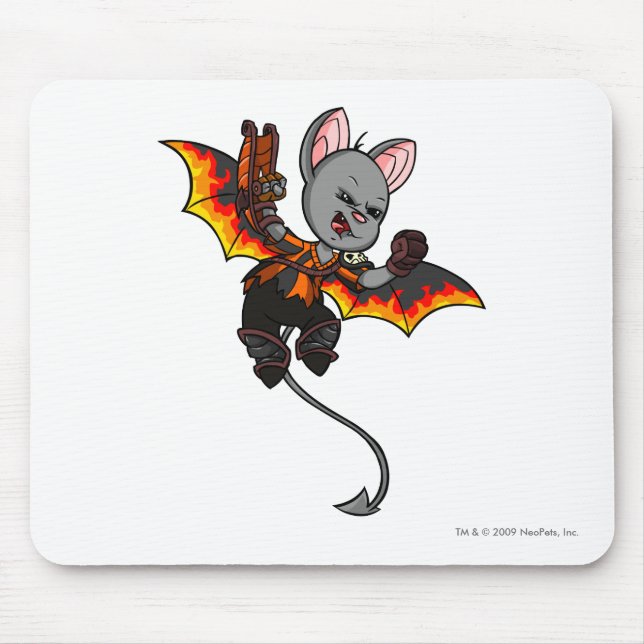 Tapis De Souris Korbat a hanté le joueur en bois (Devant)