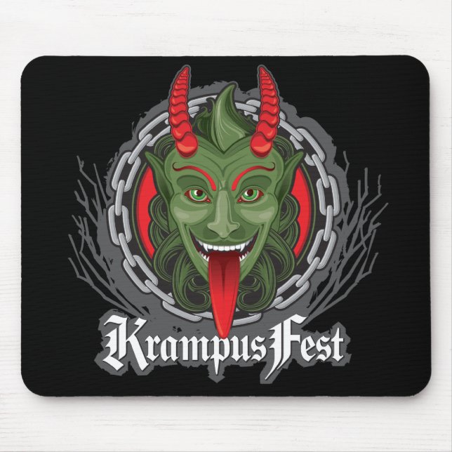 Tapis De Souris Krampus Mousepad (Devant)