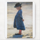Kroyer - Petite fille debout sur Skagen Beach