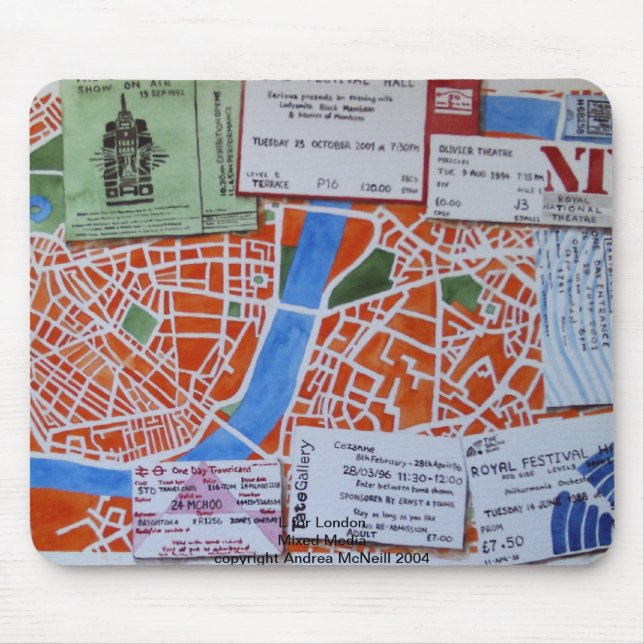 Tapis De Souris L pour Londres (Devant)