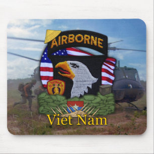Tapis De Souris la 101st guerre de Vietnam de Division Aéroporté