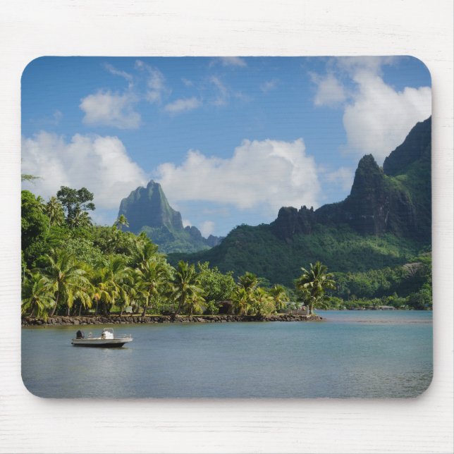 Tapis De Souris La baie du cuisinier, mousepad de Moorea (Devant)