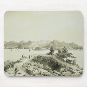 Tapis De Souris La baie et l'île de Hong Kong, plaquent 4 de 'Ske