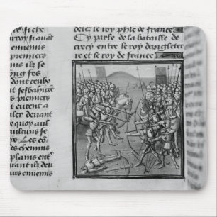 Tapis De Souris La bataille de Crecy en 1346