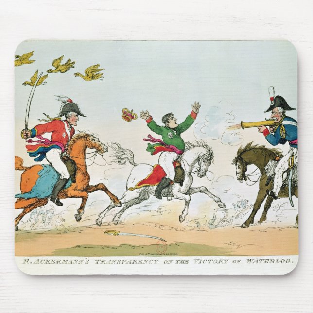 Tapis De Souris La bataille de waterloo (Devant)