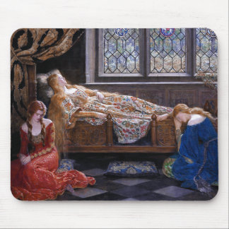 Tapis De Souris La Belle au bois dormant, vers 1921 par John Colli