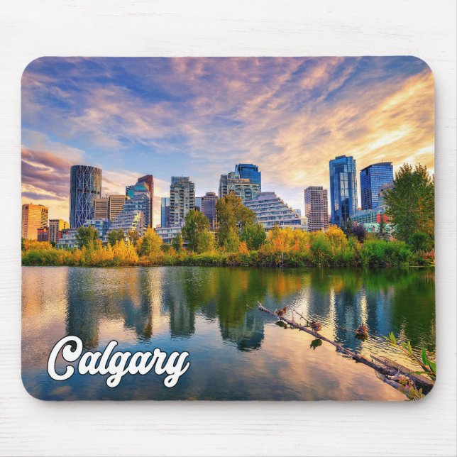 Tapis De Souris La belle Calgary, Alberta, Canada (Devant)