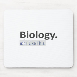 Tapis De Souris La Biologie... J'Aime Ça